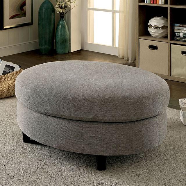 SARIN Warm Gray Ottoman image