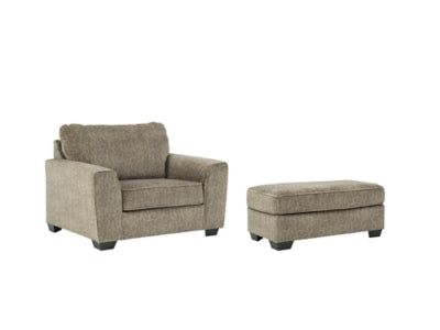 Olin Benchcraft 2-Piece Chair & Ottoman Set