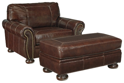 Banner Signature Design 2-Piece Chair & Ottoman Set