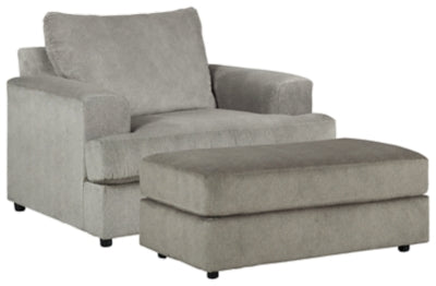 Soletren Signature Design 2-Piece Chair & Ottoman Set