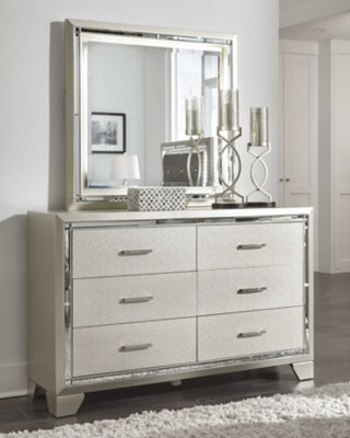 Lonnix Signature Design by Ashley Dresser and Mirror