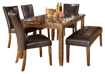 Lacey Signature Design 6-Piece Dining Room Package