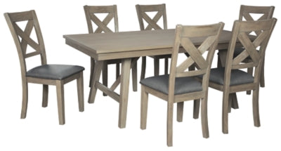 Aldwin Signature Design 7-Piece Dining Room Package