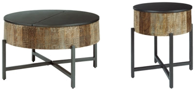 Nashbryn Signature Design 2-Piece Table Set