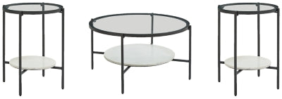 Zalany Signature Design 3-Piece Occasional Table Package