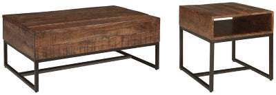 Hirvanton Signature Design 2-Piece Table Set