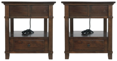 Gately Signature Design 2-Piece End Table Set