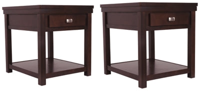 Hatsuko Signature Design 2-Piece End Table Set